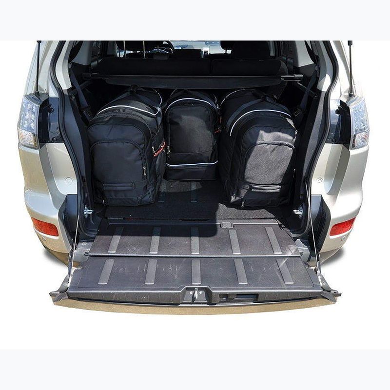 Gepäckträgertaschen-Set KJUST Mitsubishi Outlander 2006-2012 4 Stk. Schwarz 14