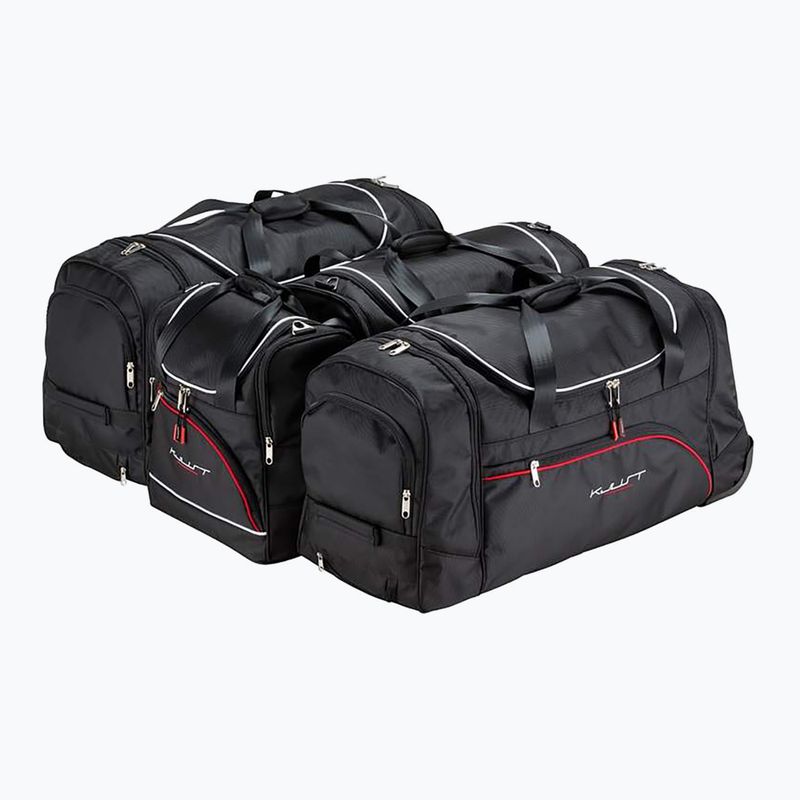 KJUST BMW 3 Touring Gepäckraumtaschen Set 2012-2018 4 Stück schwarz