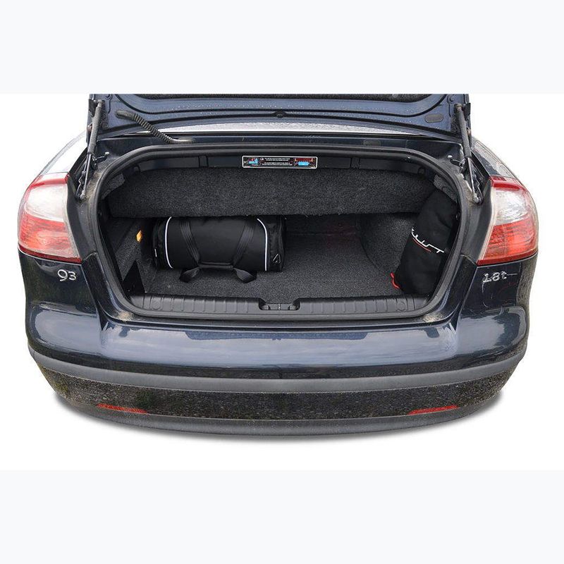 Gepäckträgertaschen-Set KJUST Saab 9-3 Cabrio 2002-2015 4 Stk. Schwarz 19