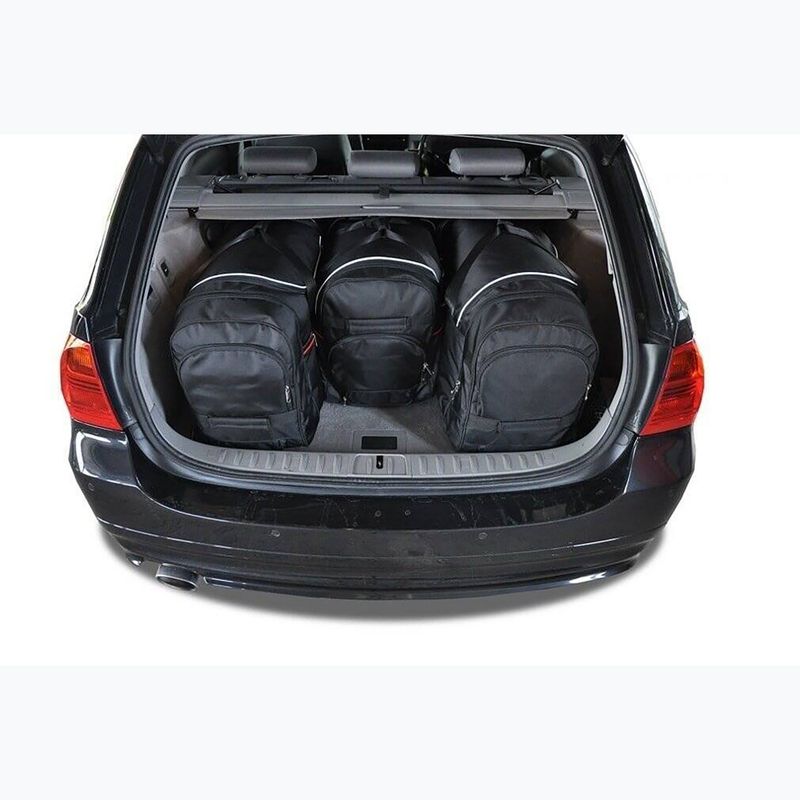 KJUST BMW 3 Touring Kofferraumtaschen Set 2005-2013 4 Stück schwarz 18