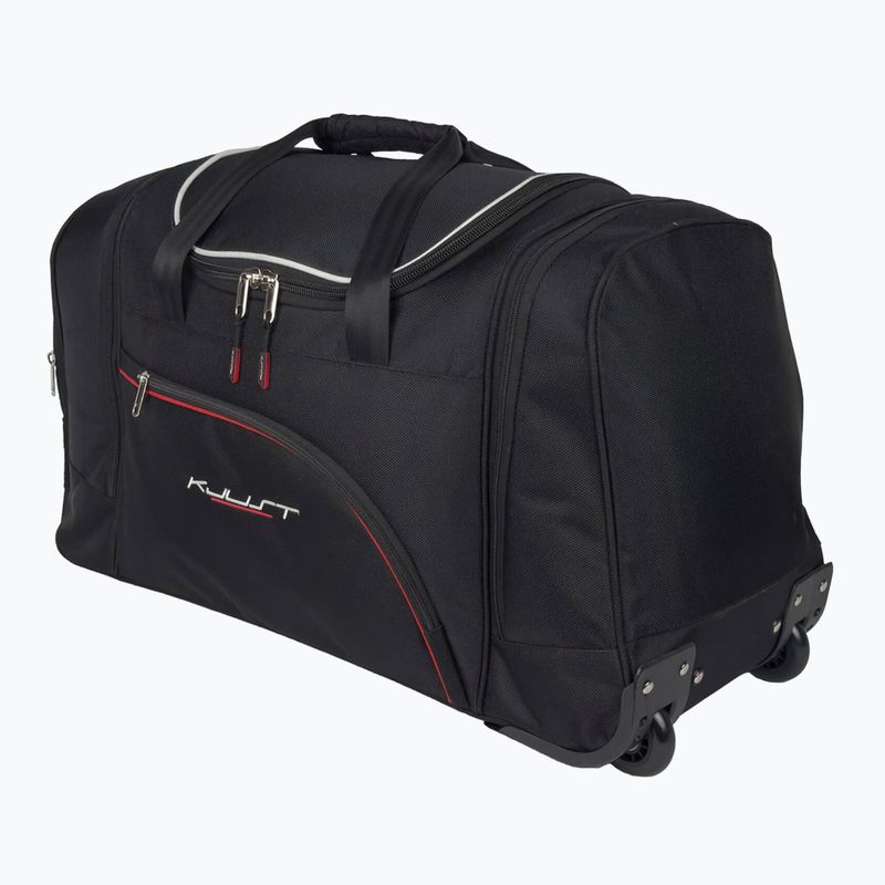 Gepäckträgertaschen-Set KJUST Skoda Roomster 2006-2015 4 Stk. Schwarz 5