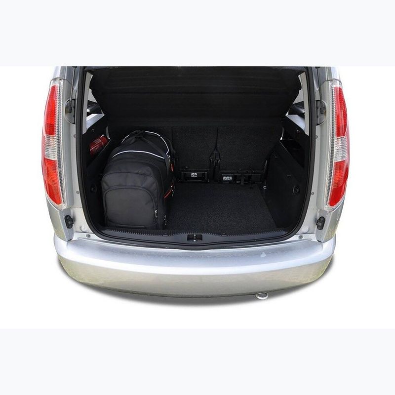Gepäckträgertaschen-Set KJUST Skoda Roomster 2006-2015 4 Stk. Schwarz 15