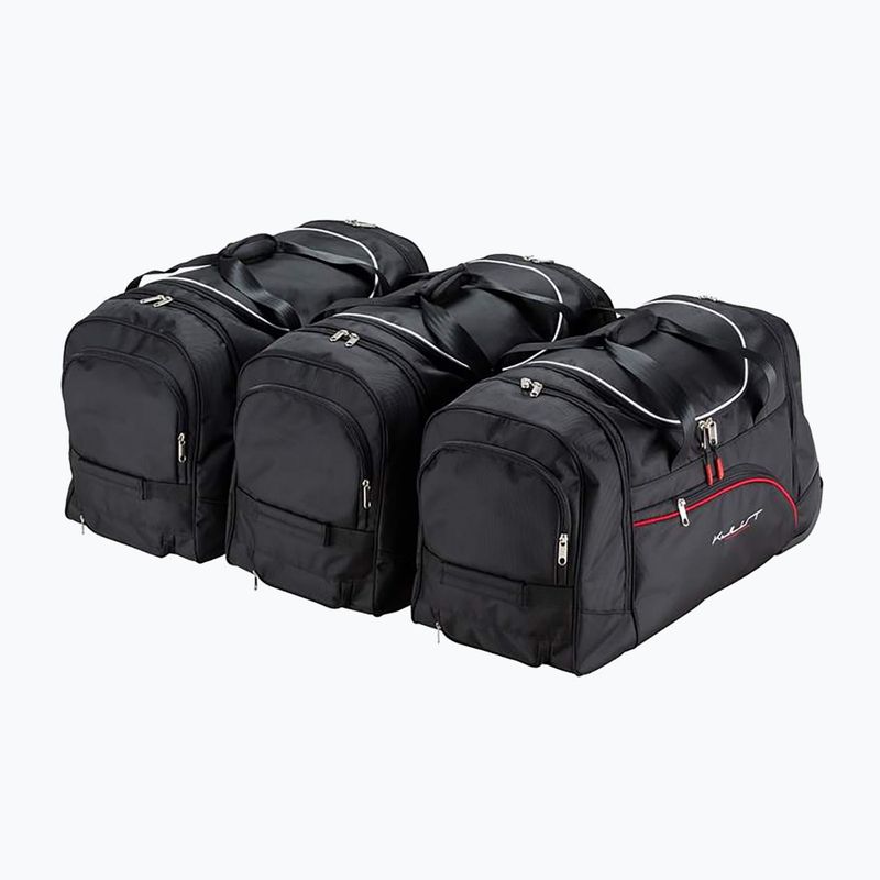 Gepäckträgertaschen-Set KJUST Skoda Roomster 2006-2015 3 Stk. Schwarz