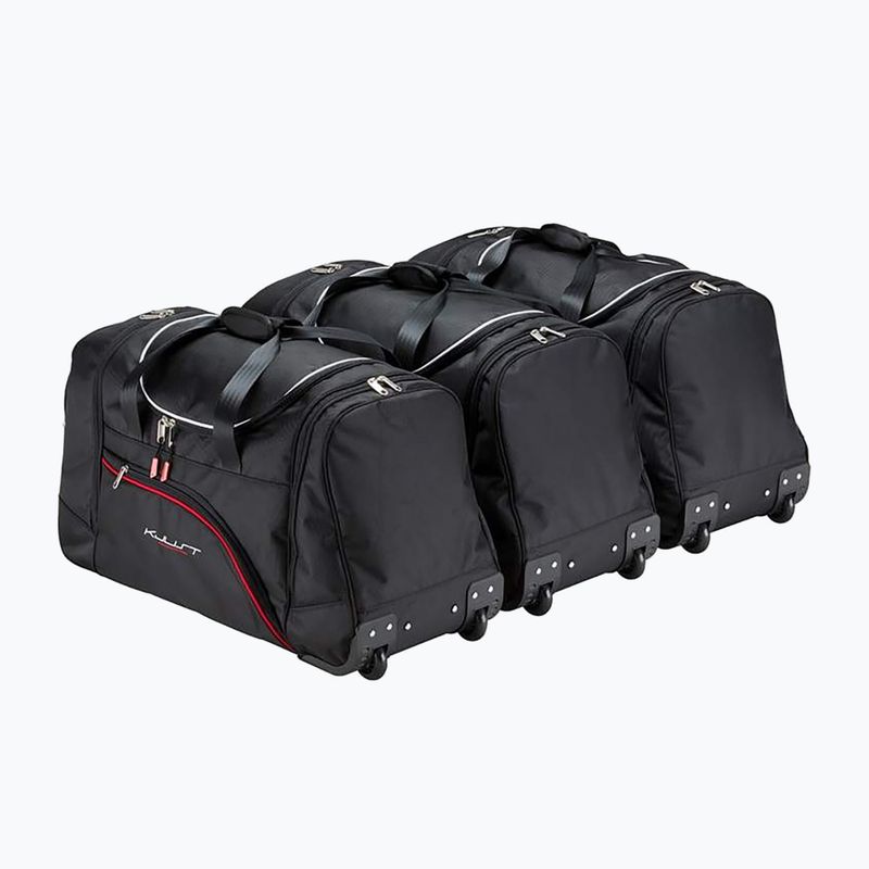 Gepäckträgertaschen-Set KJUST Skoda Roomster 2006-2015 3 Stk. Schwarz 2