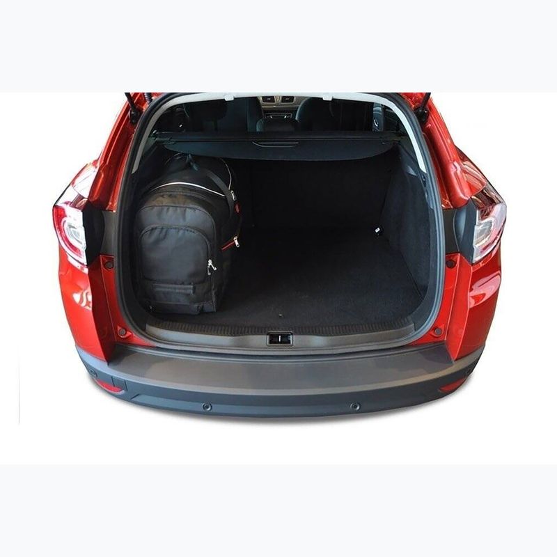 Gepäckträgertaschen-Set KJUST Renault Megane Grandtour 2009-2016 4 Stk. Schwarz 15