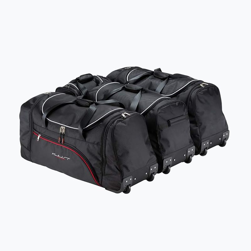 Gepäckträgertaschen-Set KJUST Renault Grand Scenic 2009-2013 4 Stk. Schwarz 2