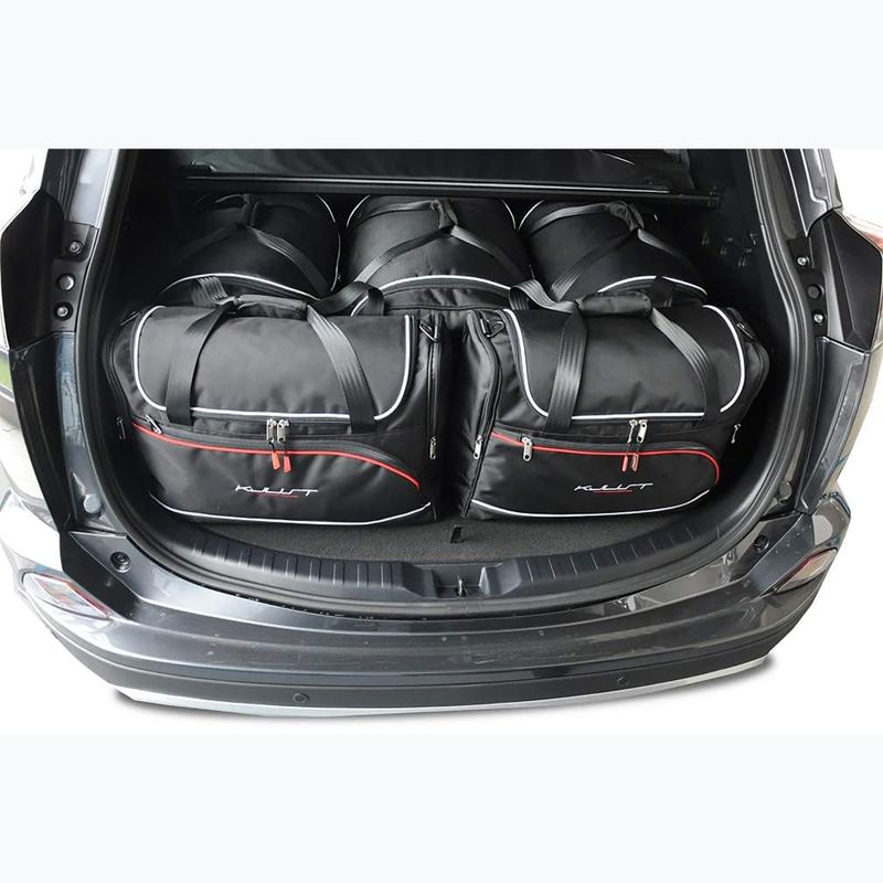 Gepäckträgertaschen-Set KJUST Toyota Rav4 Hybrid 2016-2018 5 Stk. Schwarz 14
