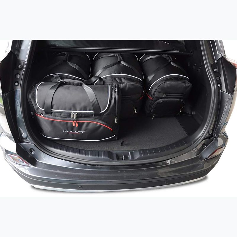 Gepäckträgertaschen-Set KJUST Toyota Rav4 Hybrid 2016-2018 5 Stk. Schwarz 15