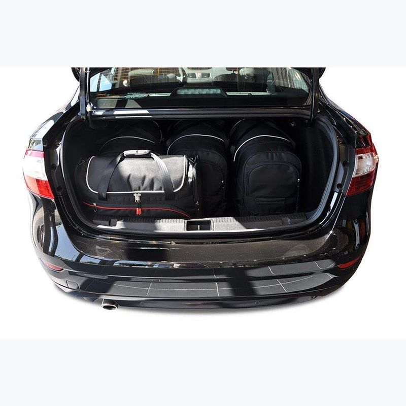 Gepäckträgertaschen-Set KJUST Renault Fluence Limousine 2009-2016 5 Stk. Schwarz 13