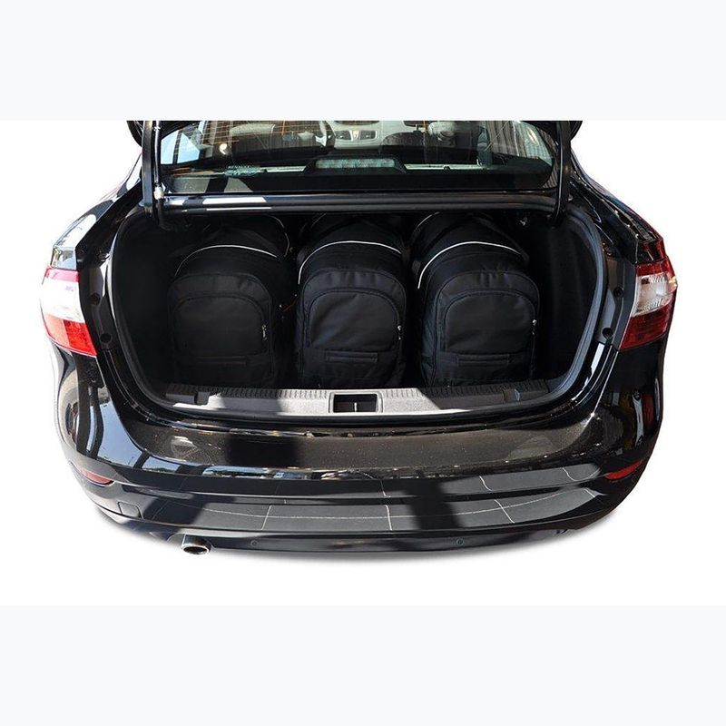 Gepäckträgertaschen-Set KJUST Renault Fluence Limousine 2009-2016 5 Stk. Schwarz 14