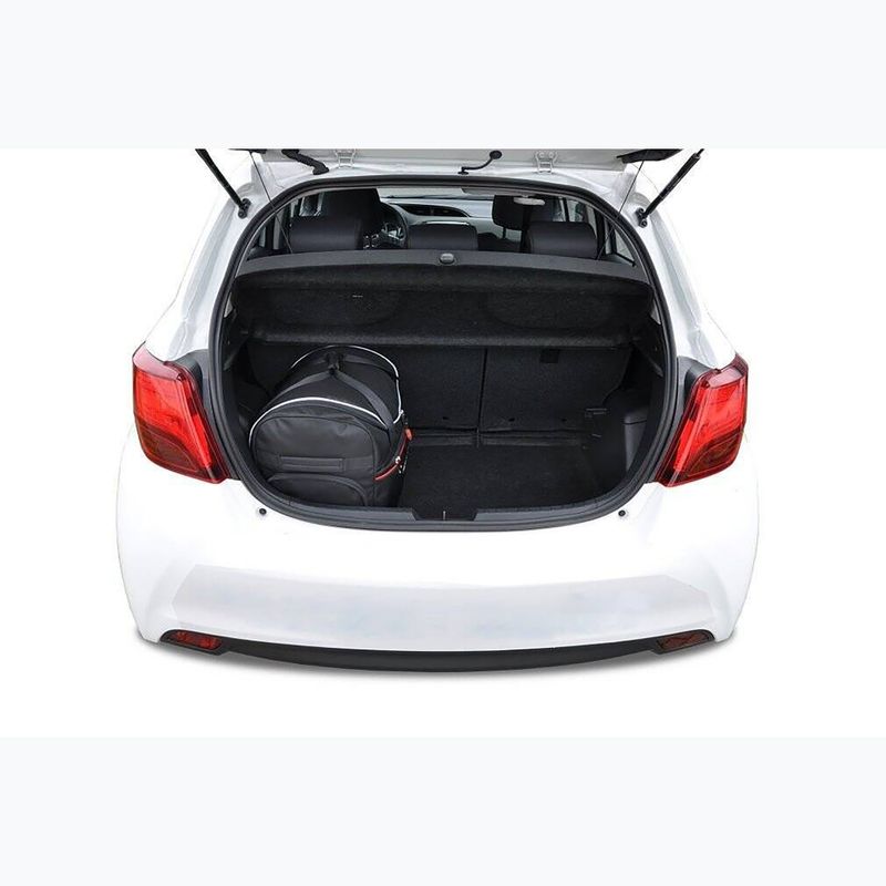 Gepäckträgertaschen-Set KJUST Toyota Yaris 2011-2020 3 Stk. Schwarz 16