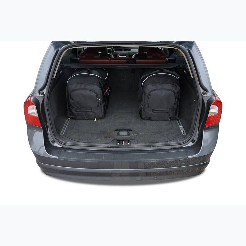 Gepäckträgertaschen-Set KJUST Volvo V70 2007-2016 5 Stk. Schwarz 20