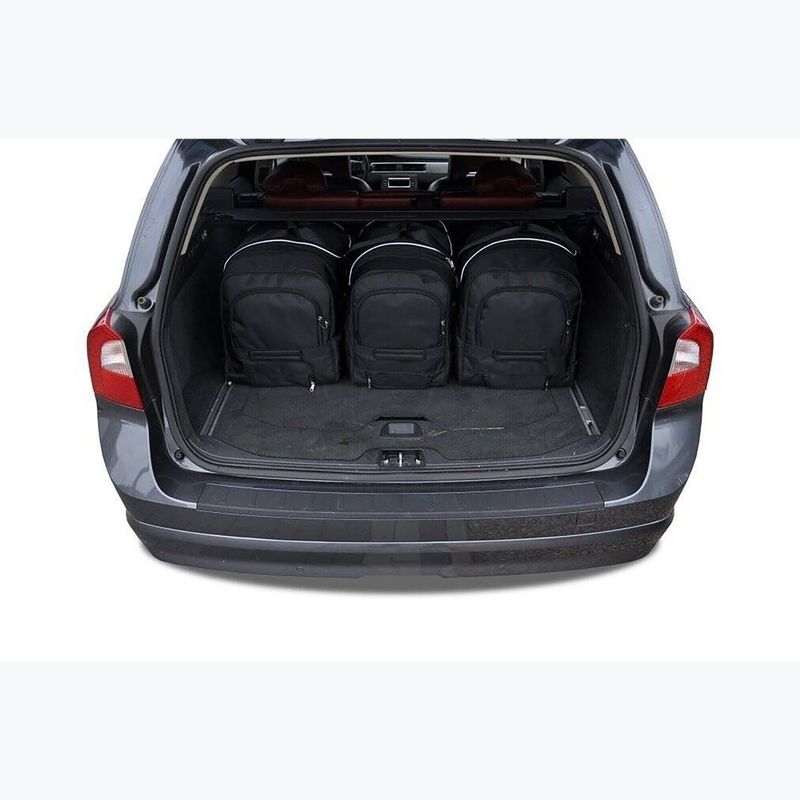 Gepäckträgertaschen-Set KJUST Volvo XC70 2007-2016 5 Stk. Schwarz 19