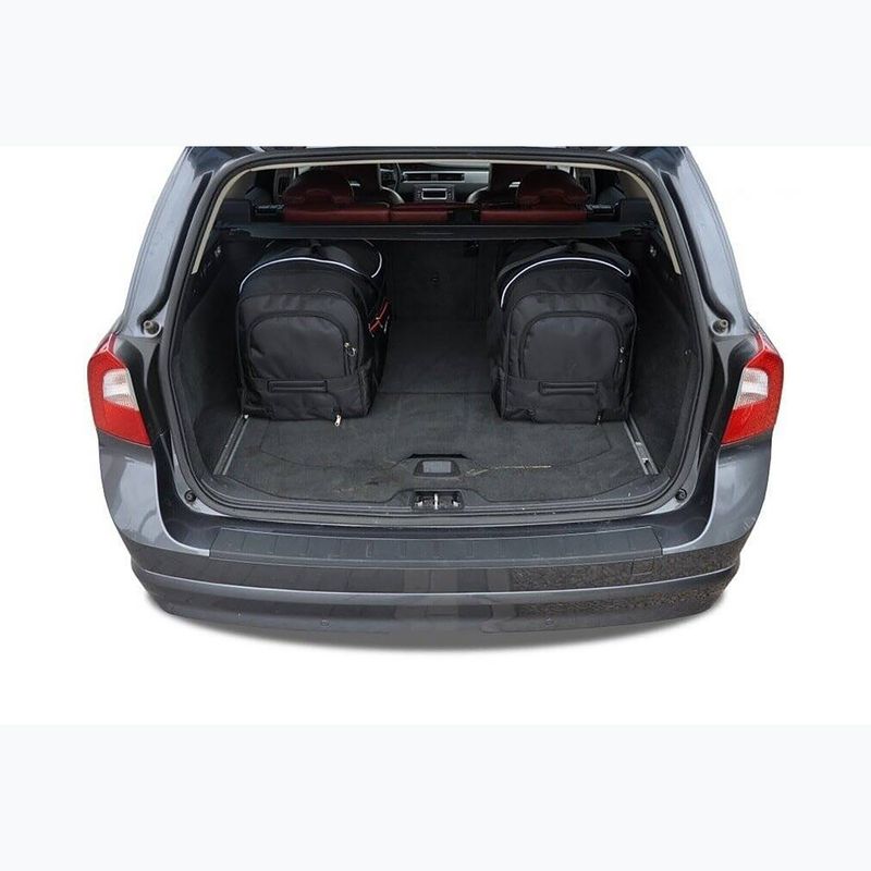 Gepäckträgertaschen-Set KJUST Volvo XC70 2007-2016 5 Stk. Schwarz 20