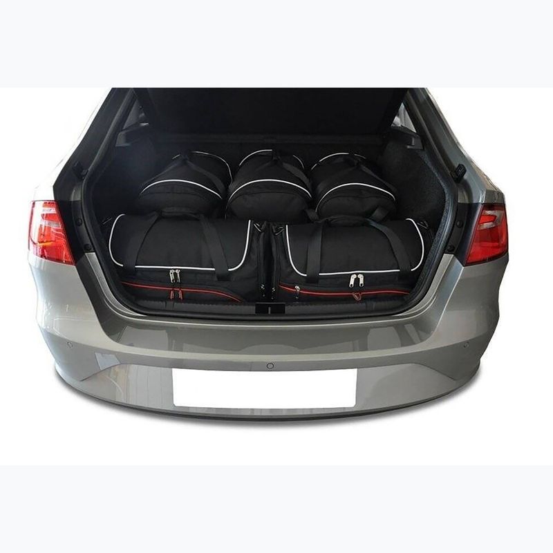Gepäckträgertaschen-Set KJUST Seat Toledo 2012-2018 5 Stk. Schwarz 12