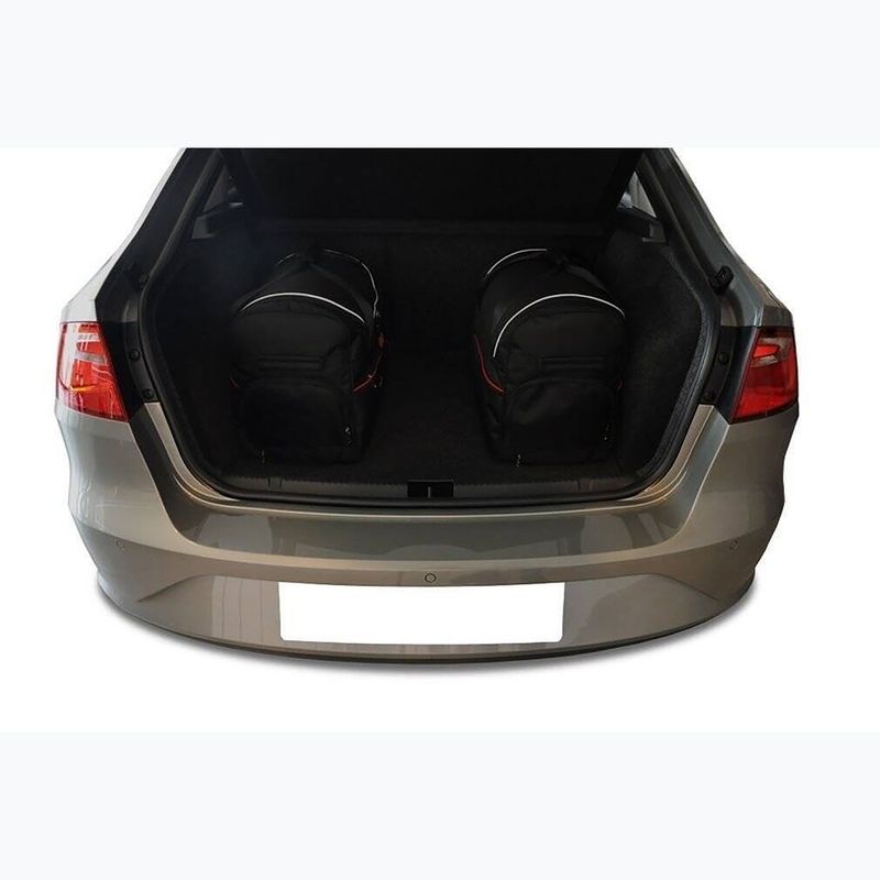 Gepäckträgertaschen-Set KJUST Seat Toledo 2012-2018 5 Stk. Schwarz 15