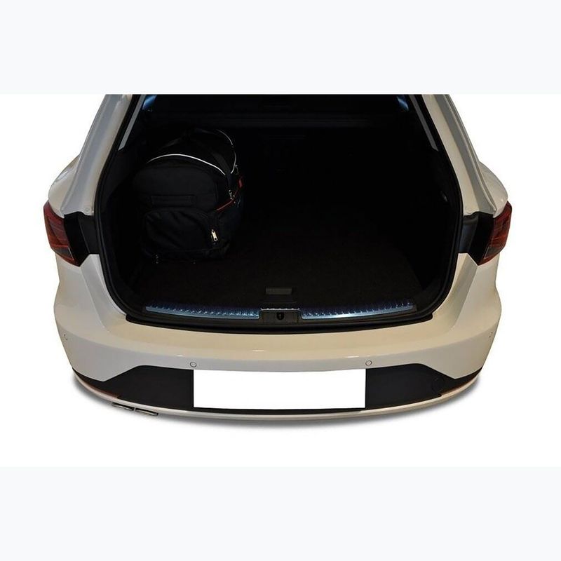 Gepäckträgertaschen-Set KJUST Seat Leon ST 2013-2020 5 Stk. Schwarz 17