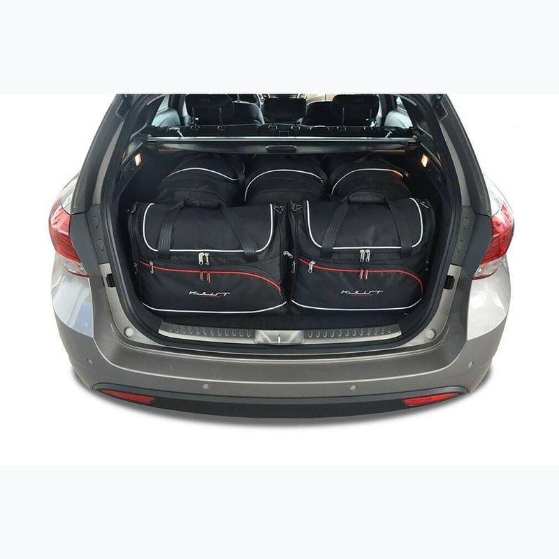 Gepäckträgertaschen-Set KJUST Hyundai I40 Kombi 2011-2019 5 Stk black 16