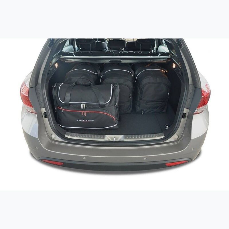 Gepäckträgertaschen-Set KJUST Hyundai I40 Kombi 2011-2019 5 Stk black 17