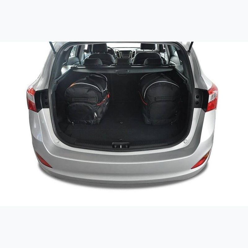Gepäckträgertaschen-Set KJUST Hyundai I30 Wagon 2012-2017 5 Stk black 19