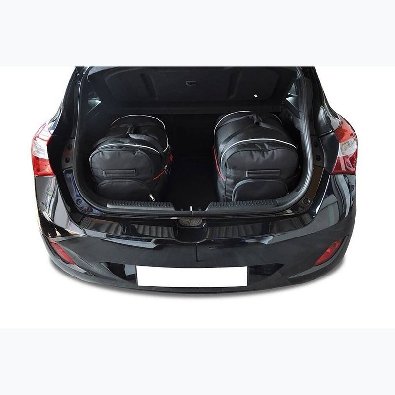 Gepäckträgertaschen-Set KJUST Hyundai I30 Hatchback 2012-2016 3 Stk black 15