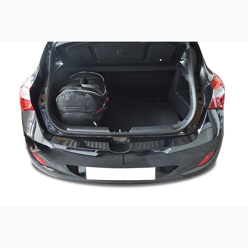 Gepäckträgertaschen-Set KJUST Hyundai I30 Hatchback 2012-2016 3 Stk black 16