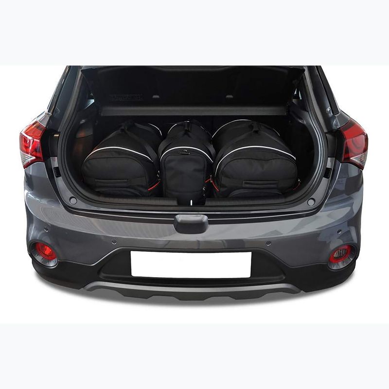 Gepäckträgertaschen-Set KJUST Hyundai I20 2014-2020 3 Stk black 14