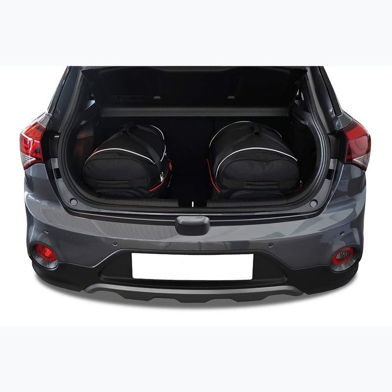 Gepäckträgertaschen-Set KJUST Hyundai I20 2014-2020 3 Stk black 15
