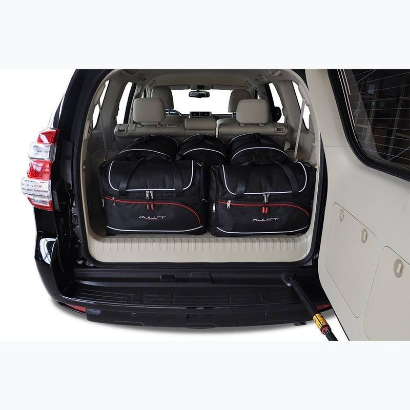 Gepäckträgertaschen-Set KJUST Toyota Land Cruiser MPV 2010-2017 5 Stk. Schwarz 15