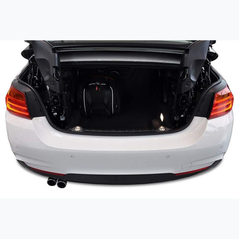 KJUST BMW 4 Cabrio Kofferraumtaschen Set 2013-2020 3 Stück schwarz 16