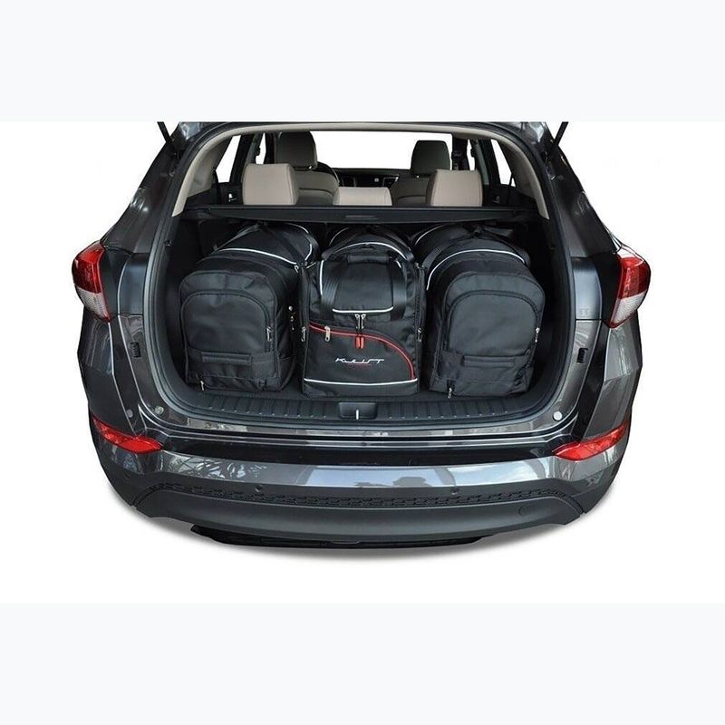Gepäckträgertaschen-Set KJUST Hyundai Tucson 2015-2020 4 Stk black 18
