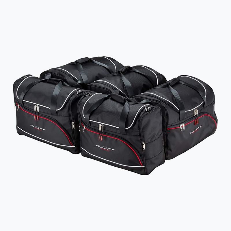 Gepäckträgertaschen-Set KJUST Skoda Rapid Liftback 2012-2019 5 Stk. Schwarz