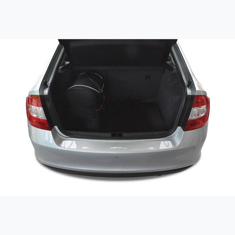 Gepäckträgertaschen-Set KJUST Skoda Rapid Liftback 2012-2019 5 Stk. Schwarz 16
