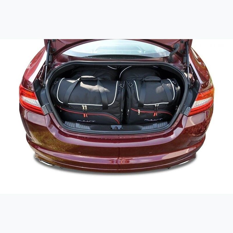 Gepäckträgertaschen-Set KJUST Jaguar Xf Limousine 2007-2015 4 Stk black 18