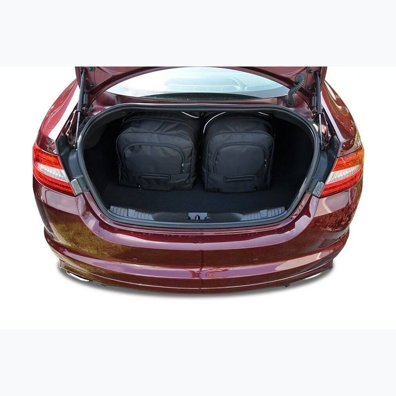 Gepäckträgertaschen-Set KJUST Jaguar Xf Limousine 2007-2015 4 Stk black 20