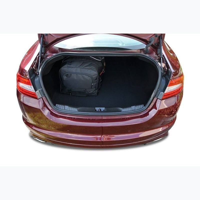 Gepäckträgertaschen-Set KJUST Jaguar Xf Limousine 2007-2015 4 Stk black 21