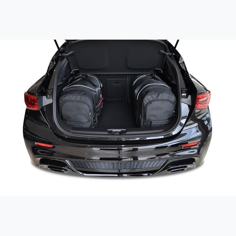 Gepäckträgertaschen-Set KJUST Infiniti Q30 2015-2020 4 Stk black 17