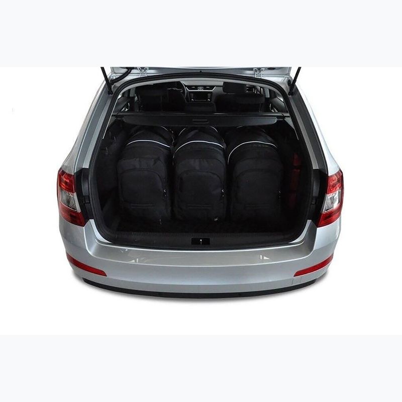 Gepäckträgertaschen-Set KJUST Skoda Octavia Combi 2013-2020 5 Stk. Schwarz 13