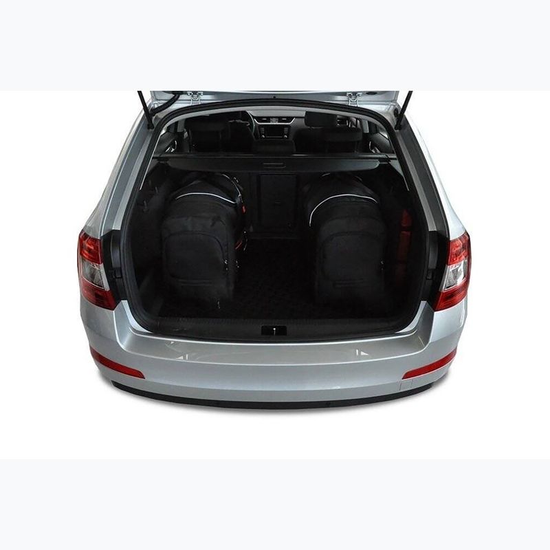 Gepäckträgertaschen-Set KJUST Skoda Octavia Combi 2013-2020 5 Stk. Schwarz 14
