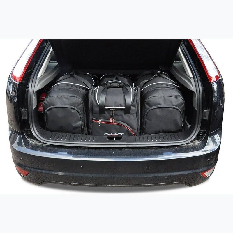 Gepäckträgertaschen-Set KJUST Ford Focus Hatchback 2004-2011 4 Stk black 14