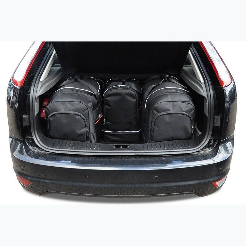 Gepäckträgertaschen-Set KJUST Ford Focus Hatchback 2004-2011 4 Stk black 15