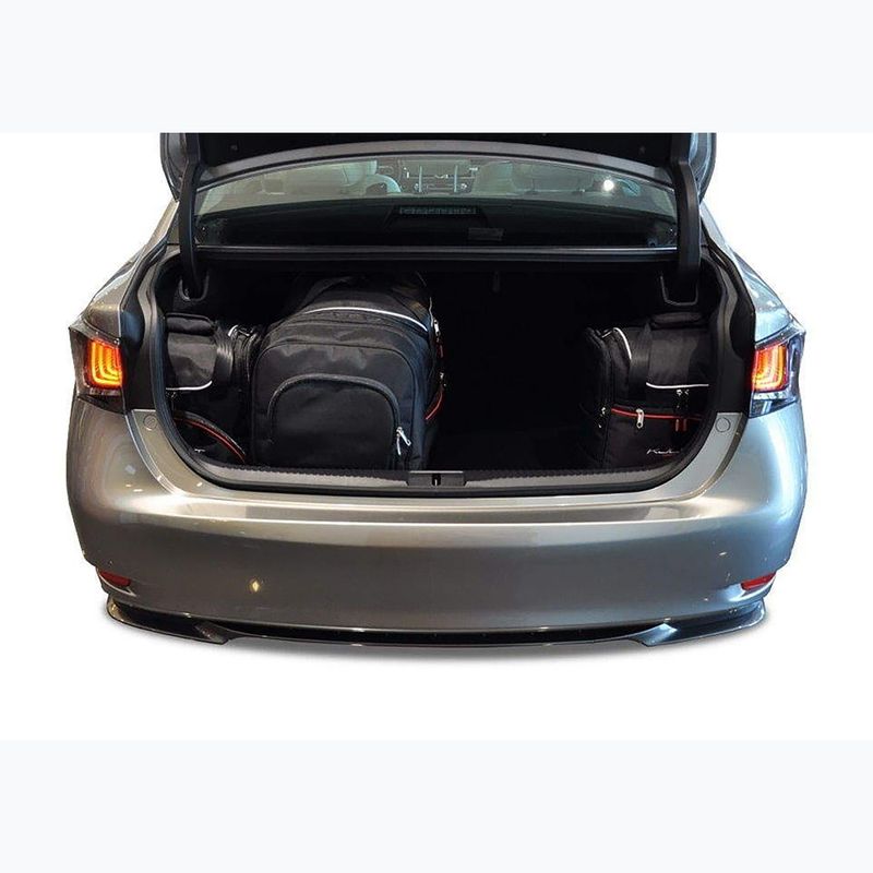 Gepäckträgertaschen-Set KJUST Lexus GS 2012-2018 4 Stk black 13