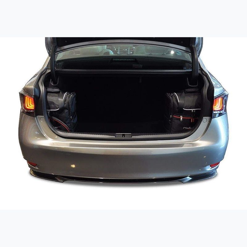Gepäckträgertaschen-Set KJUST Lexus GS 2012-2018 4 Stk black 14