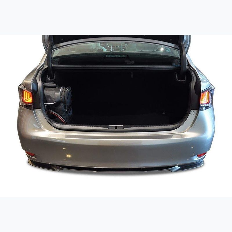 Gepäckträgertaschen-Set KJUST Lexus GS 2012-2018 4 Stk black 15