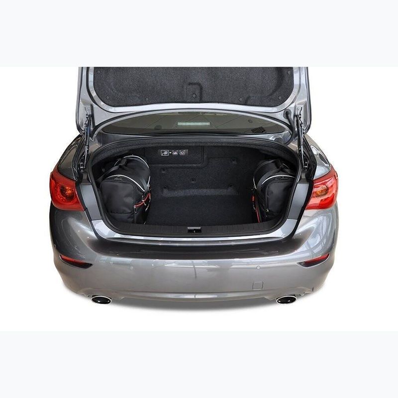 Gepäckträgertaschen-Set KJUST Infiniti Q50 Hybrid 2013-2017 4 Stk black 17