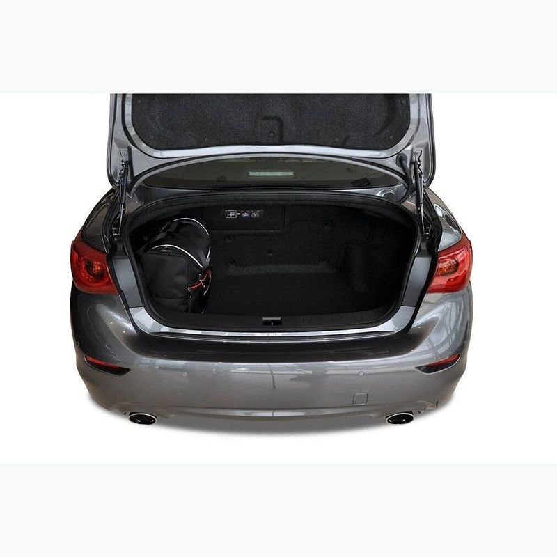 Gepäckträgertaschen-Set KJUST Infiniti Q50 Hybrid 2013-2017 4 Stk black 18