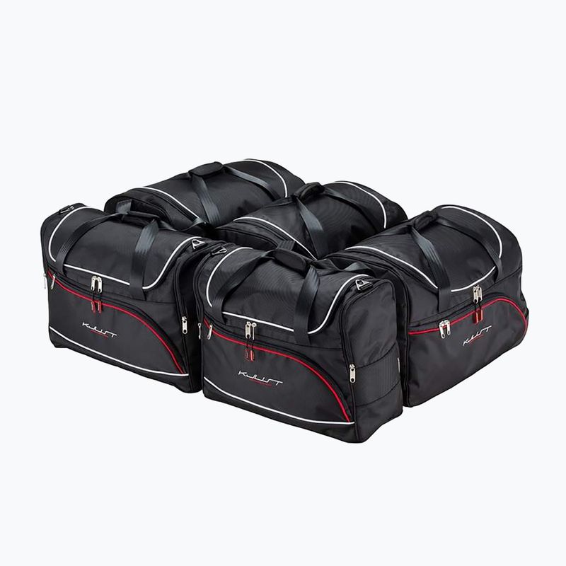 Gepäckträgertaschen-Set KJUST Mitsubishi Outlander 2012-2020 5 Stk. Schwarz