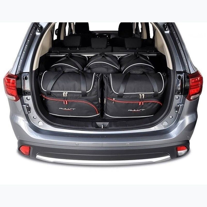 Gepäckträgertaschen-Set KJUST Mitsubishi Outlander 2012-2020 5 Stk. Schwarz 11