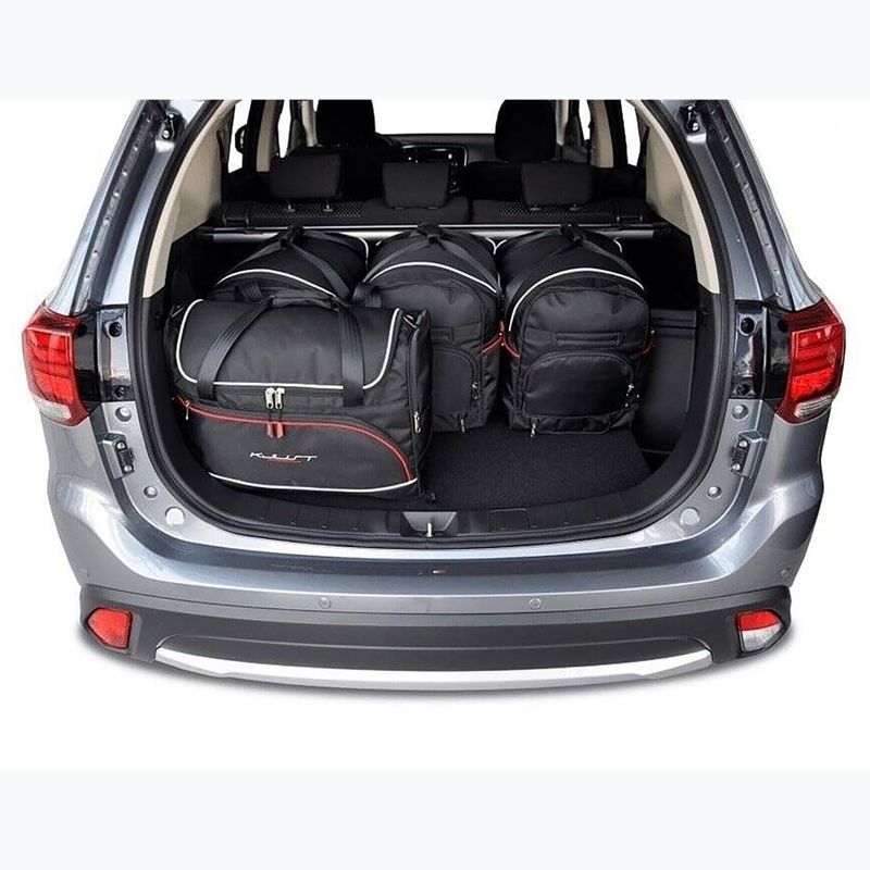 Gepäckträgertaschen-Set KJUST Mitsubishi Outlander 2012-2020 5 Stk. Schwarz 12