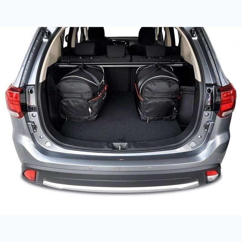 Gepäckträgertaschen-Set KJUST Mitsubishi Outlander 2012-2020 5 Stk. Schwarz 14